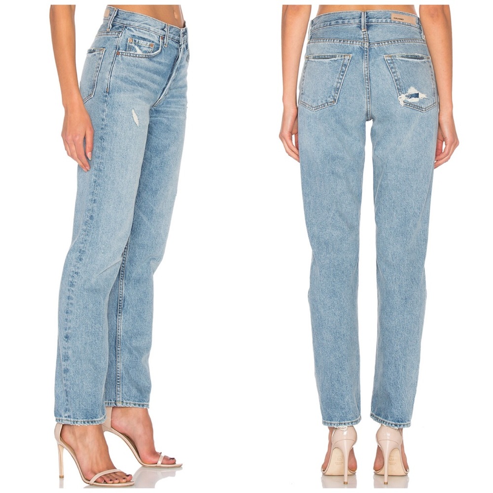 NWT GRLFRND Helena Straight Jeans Last Dance - Picture 2 of 7